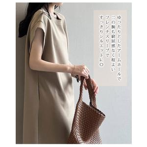 ワンピース 脇見え防止 フレンチスリーブ Tシ...の詳細画像3