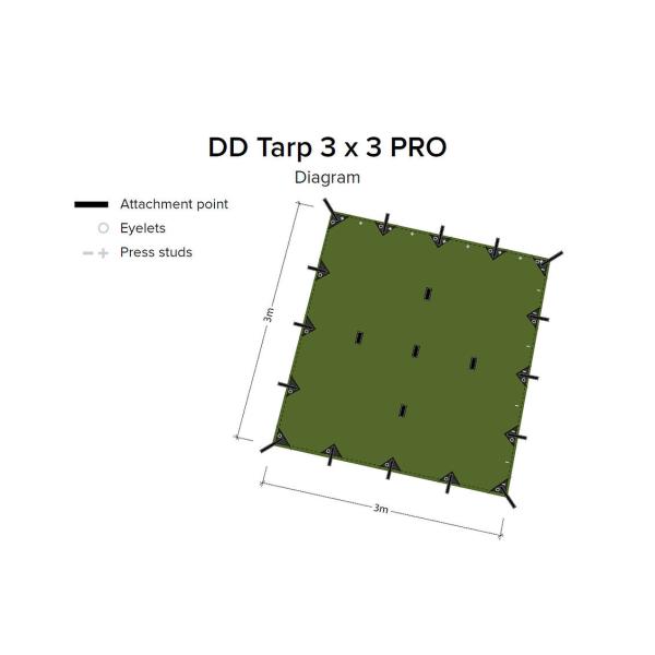 DD Tarp 3x3 - PRO