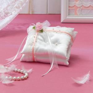 エンジェルローズのリングピロー手作りキット （ピンク） 結婚式 ウェディング 花嫁diy｜shiawase-deli