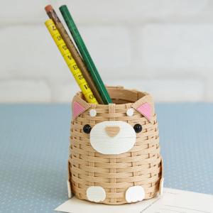 自分で作る リボン付き ミニ バスケット 手作りキット（どちらか1個