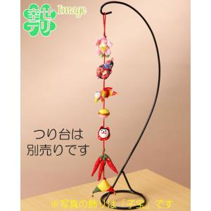 京ちりめんで作る下げ飾り 子どもの成長 手作り...の詳細画像3