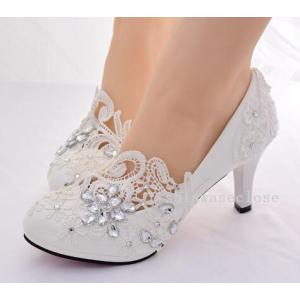 ウェディングシューズ  レディース  パンプス 結婚式シューズ パーティー パンプス 靴 ウエディングドレス 美脚 ハイヒール フォーマル  疲れない