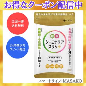 ターミナリアスリムプラス 60粒 ダイエット 内臓脂肪 血糖値 中性脂肪 BMI