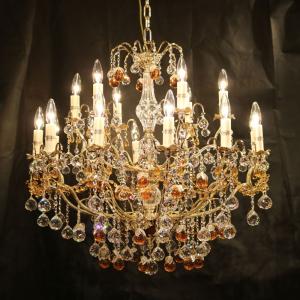 輸入照明 COPENLAMP　シャンデリア クリスタルシャンデリア (1080)C 305/12+6