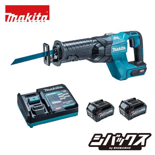 マキタ makita 40VMAX 充電式レシプロソー JR001GRDX バッテリBL4025×2...