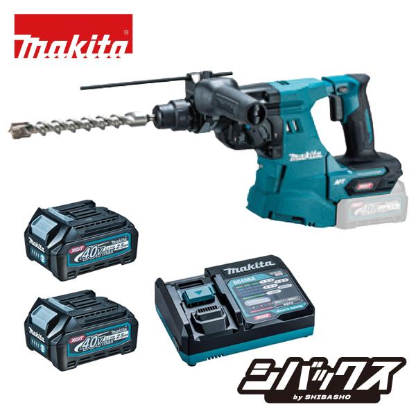 マキタ makita 40Vmax 28mm充電式ハンマドリル HR011GRDX 集じんシステムな...