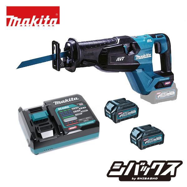 マキタ makita 40VMAX 充電式レシプロソー JR002GRDX バッテリBL4025×2...
