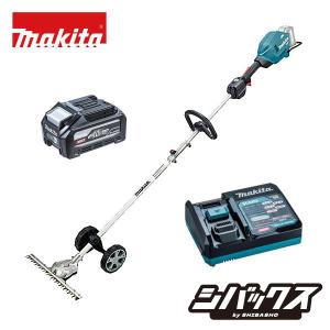 マキタ makita 40V充電式スプリットグラウンドトリマ MUX01GWAN バッテリBL4020×1 充電器DC40WB付