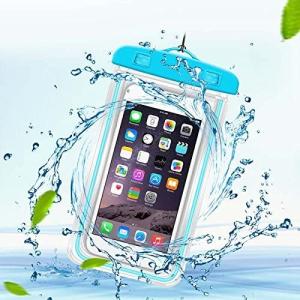 ブルー 全機種対応 スマホ 完全 防水ケース ...の詳細画像3