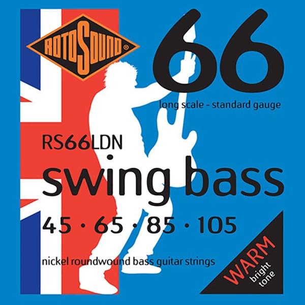 ROTO SOUND RS66LDN Swing Bass’round wound Nickel