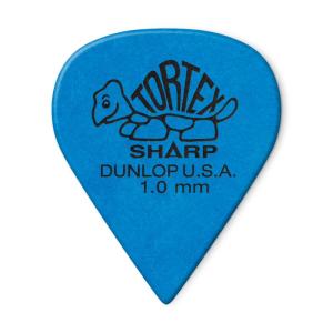 Dunlop (Jim Dunlop) 412R Tortex Sharp Picks (1.00mm/ブルー)