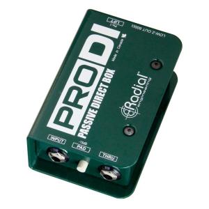 Radial ダイレクトボックス Jensenトランス搭載パッシブDI JDI