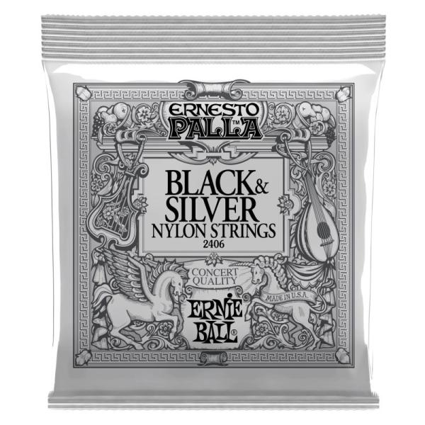 ERNIE BALL BLACK&amp;SILVER 〔2406〕 [ナイロン弦]