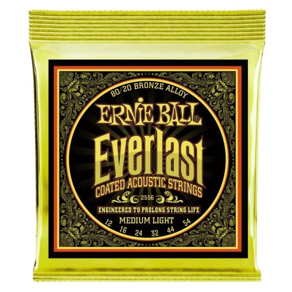 ERNIE BALL Everlast Coated 80/20 Bronze Alloy Acou...