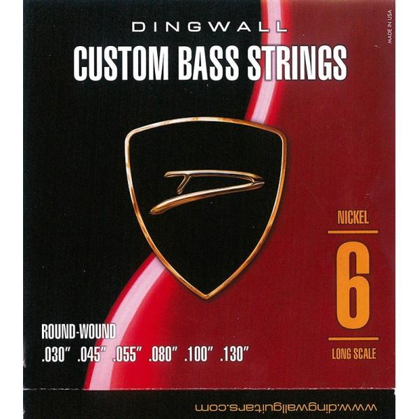 DINGWALL CUSTOM BASS STRINGS [NICKEL 6ST] SET ROUN...