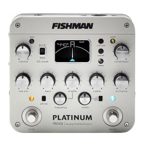 送料無料) Fishman フィッシュマン Platinum Pro EQ/DI Analog Preamp