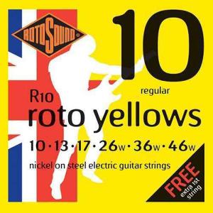 ROTO SOUND Electric Guitar Strings R10 Roto Yellows - Regular｜shibuya-ikebe