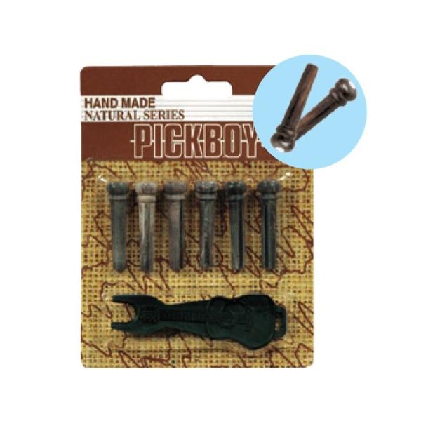 PICK BOY 【春得セール】 BP-150HN（ホーン）【アコースティックギター用ブリッジピン】