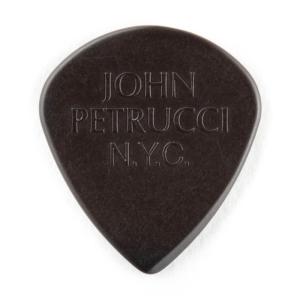 Dunlop (Jim Dunlop) John Petrucci Primetone Jazz III Pick (1.38mm)[518PJPBK/Black] ×3枚セット｜shibuya-ikebe