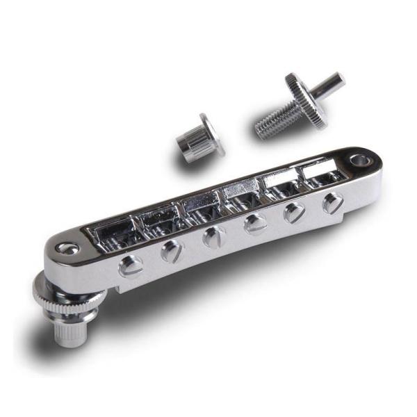 Gibson CHROME NASHVILLE TUNE-O-MATIC ASSEMBLY 【PBB...