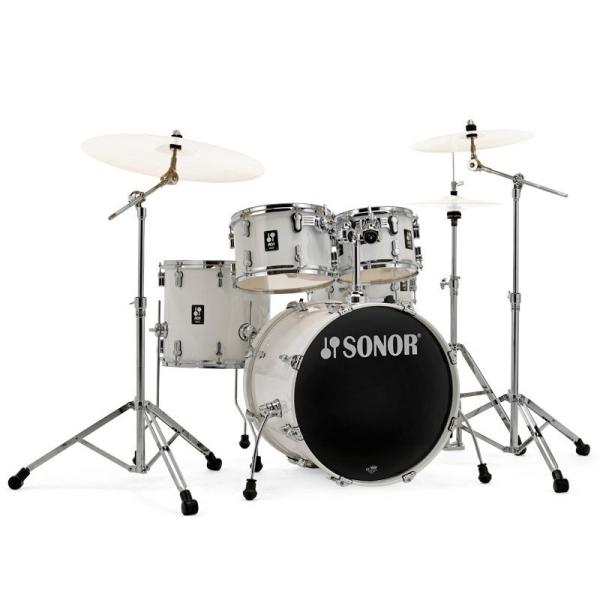 SONOR SN-AQ1ST #PW [AQ1 STUDIO Set / PIANO WHITE]【...