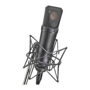 NEUMANN U87Ai mt Studio Set(マットブラック) (専用サスペンション・専用ケースセット)(国内正規品・3年保証)(ノイマン)(コンデンサーマイク)