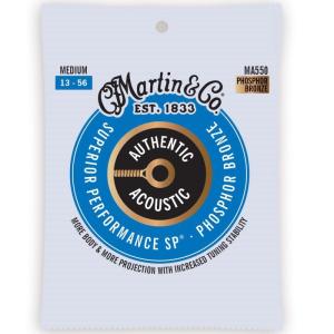 MARTIN Authentic Acoustic SP 92/8 Phosphor Bronze MA550 [Medium/13-56]｜shibuya-ikebe