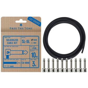 Free The Tone SL-4L-GD-10K SL-4＆CU-416 ソルダーレスプラグキット L