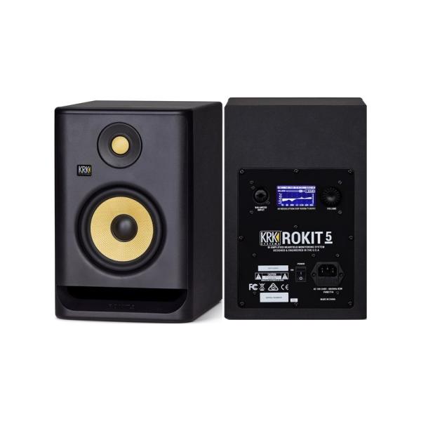 KRK 【生産完了・在庫1ペア限り】ROKIT RP5G4(Black)(ペア)【初心者応援！デジタ...