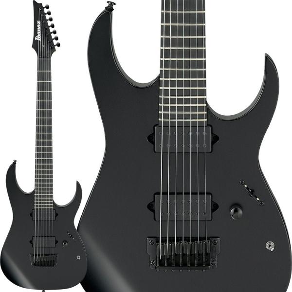Ibanez Iron Label RGIXL7-BKF (Black Flat)