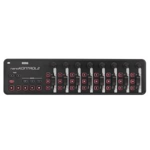 〈新品〉KORGコルグ nanokontrol2ブラック MIDIコントローラー KORG（コルグ） KORG nanoKONTROL2 BK MIDIコントローラー : マークス