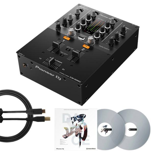 Pioneer DJ DJM-250MK2 + コントロールヴァイナルRB-VD2-CL+ UDG製...