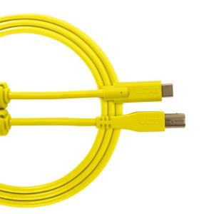 UDG U96001YL Ultimate USB2.0ケーブル C-B Straight 1.5m Yellow｜shibuya-ikebe