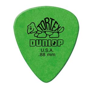 Dunlop (Jim Dunlop) 418R Tortex Standard Picks 0.88mm (Green)×10枚セット｜shibuya-ikebe