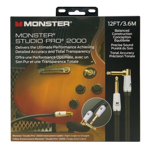 MONSTER CABLE STUDIO PRO 2000 INST [SP2000-I-12A]