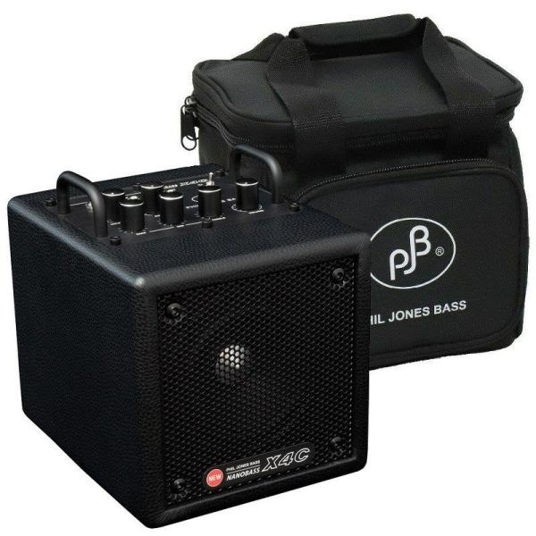 PJB（Phil Jones Bass） NANOBASS X4C (BLACK) w/専用キャリン...