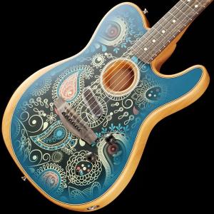 Fender Acoustics American Acoustasonic Telecaster (Blue Paisley)｜shibuya-ikebe