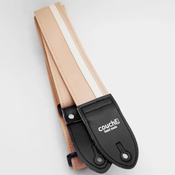 Couch Guitar Strap Racer X Linen/White