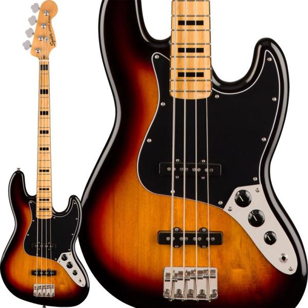 Squier by Fender Classic Vibe '70s Jazz Bass Maple...