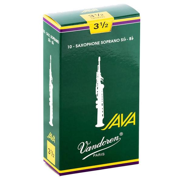 VANDOREN 《硬さ：3-1/2》ソプラノサックス用リード バンドレン JAVA(ジャバ) 【宅...