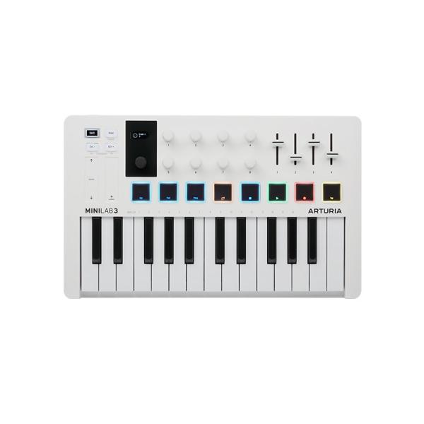 Arturia MINILAB 3 WH (アートリア)(ミニラボ)(MIDIコントローラー)(ホワ...