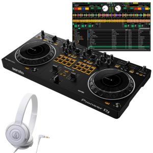 Pioneer DJ DDJ-REV1 + ATH-S100WH ヘッドホンセット