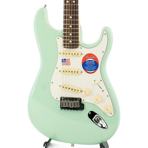 Fender USA Jeff Beck Stratocaster (Surf Green) 【傷有...