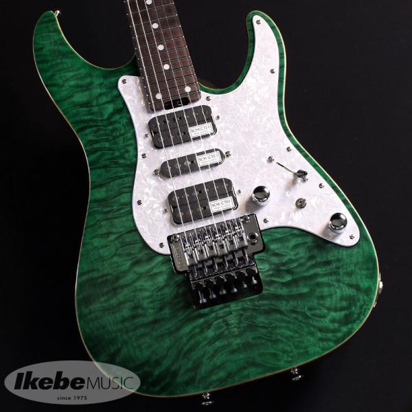 SCHECTER SD-2-24-AL (See-Thru Green/Rosewood)