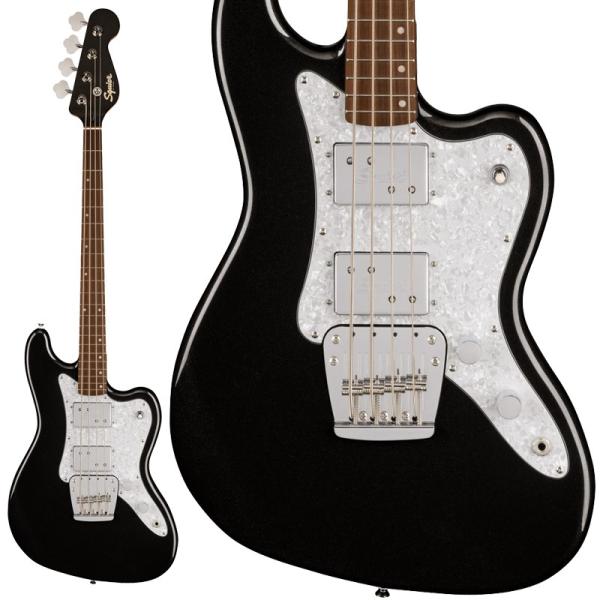 Squier by Fender Paranormal Rascal Bass HH (Metall...