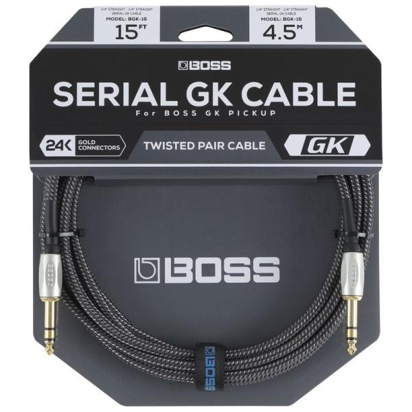 BOSS BGK-15 [Serial GK Cable 15ft / 4.5m Straight/...
