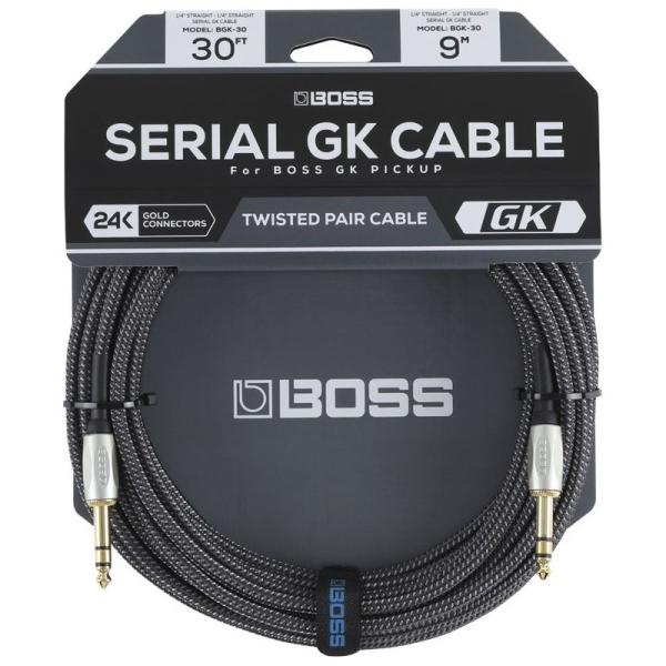 BOSS BGK-30 [Serial GK Cable 30ft / 9m Straight/St...