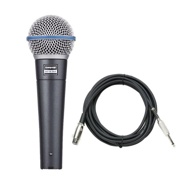 SHURE BETA 58A-J【マイクケーブルセット(XLRメス-TSフォン)5.0ｍ】(BETA...