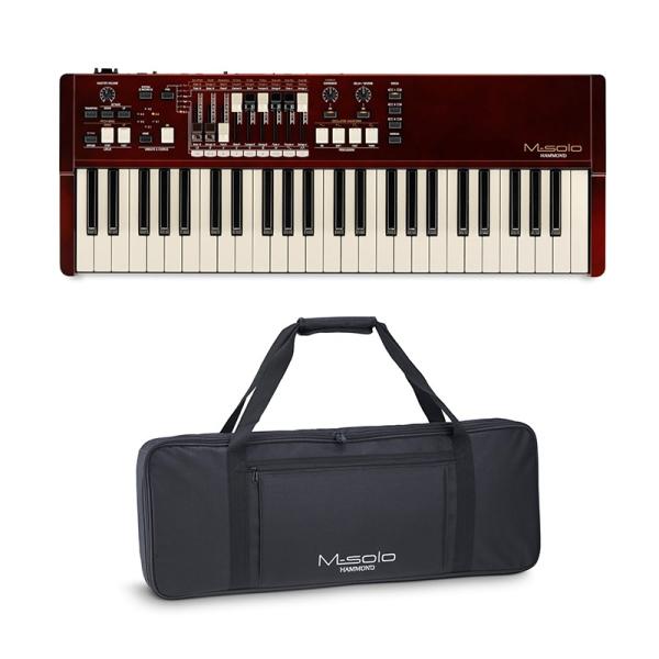 HAMMOND M-solo BUR+専用ソフトケースセット (49鍵盤・ハモンドドローバーオルガン...