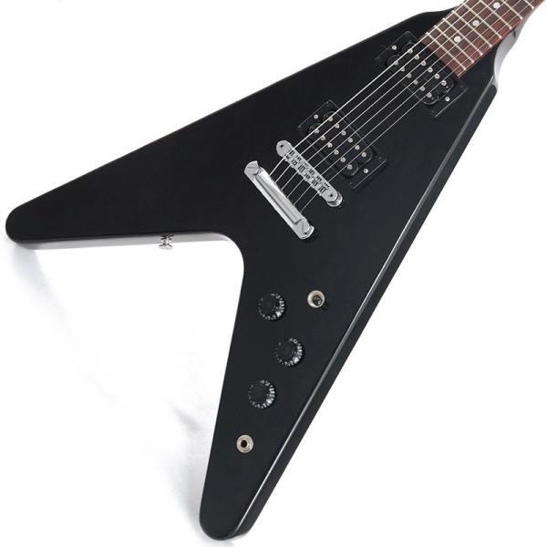 Gibson 80s Flying V (Ebony) 【キズ有り特価】